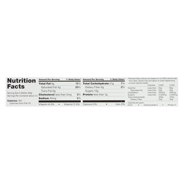 Glutino Chocolate Vanilla Cookies - Case Of 12 - 4.6 Oz. - Maras Green