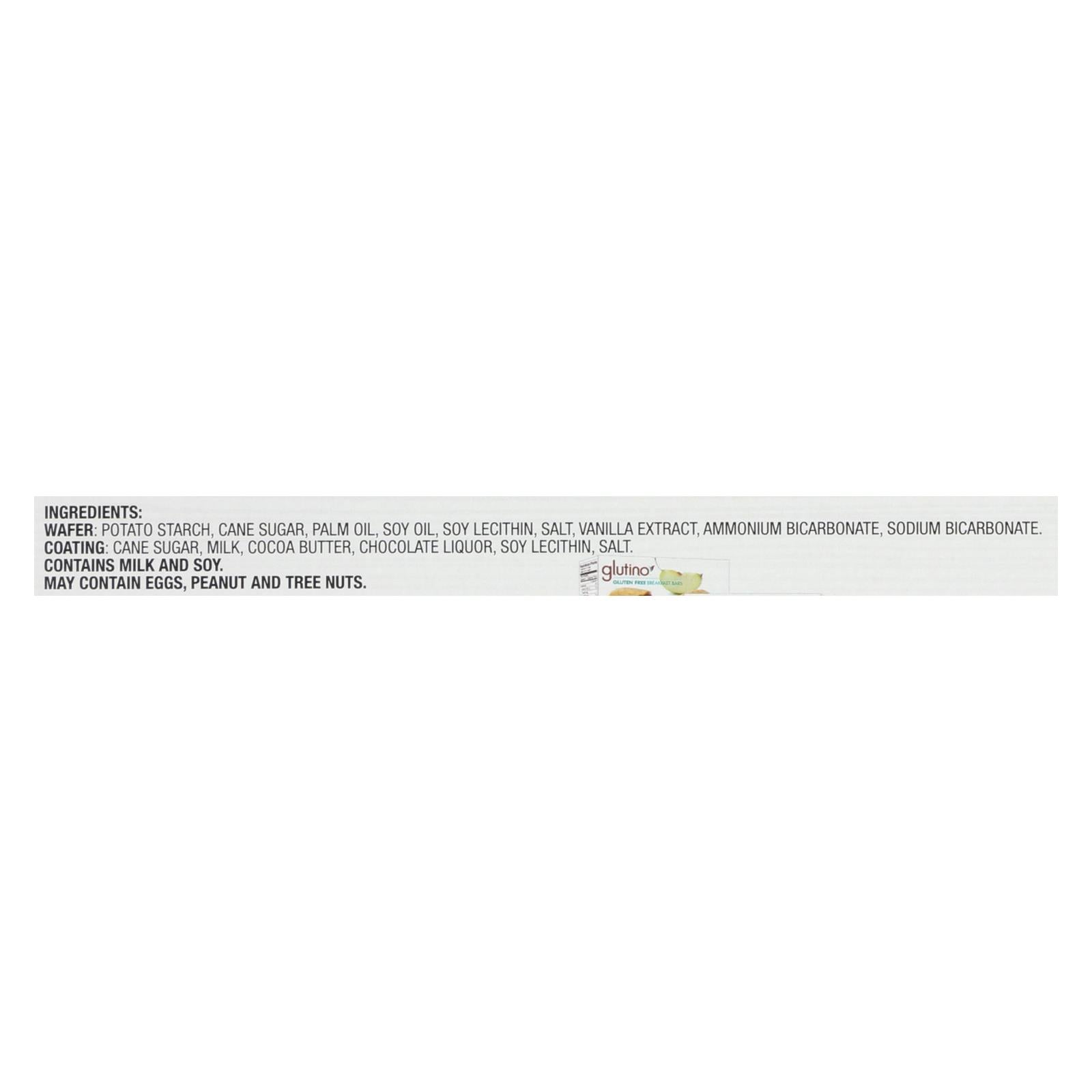 Glutino Chocolate Vanilla Cookies - Case Of 12 - 4.6 Oz. - Maras Green