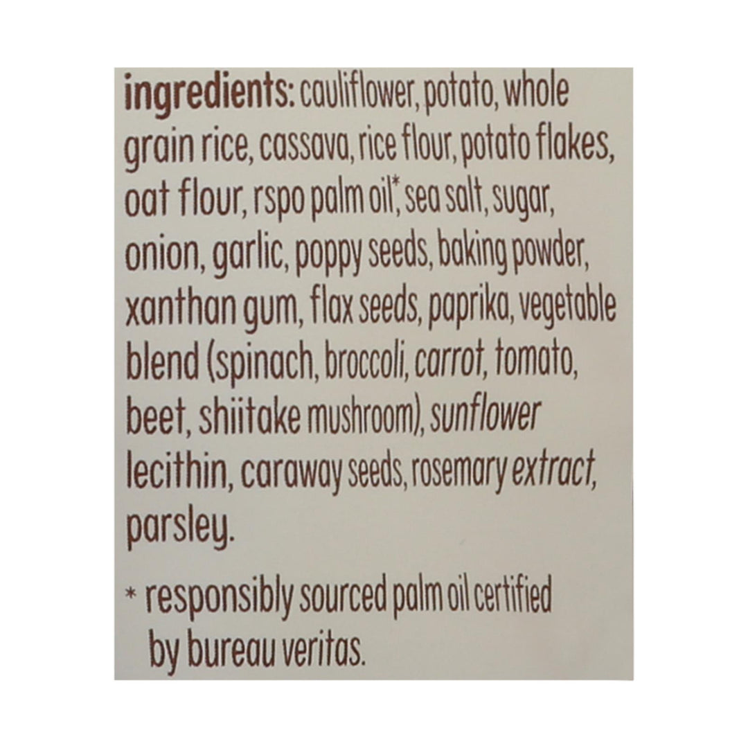 From The Ground Up Everything Snacking Crackers - Case Of 6 - 3.5 Oz - Maras Green