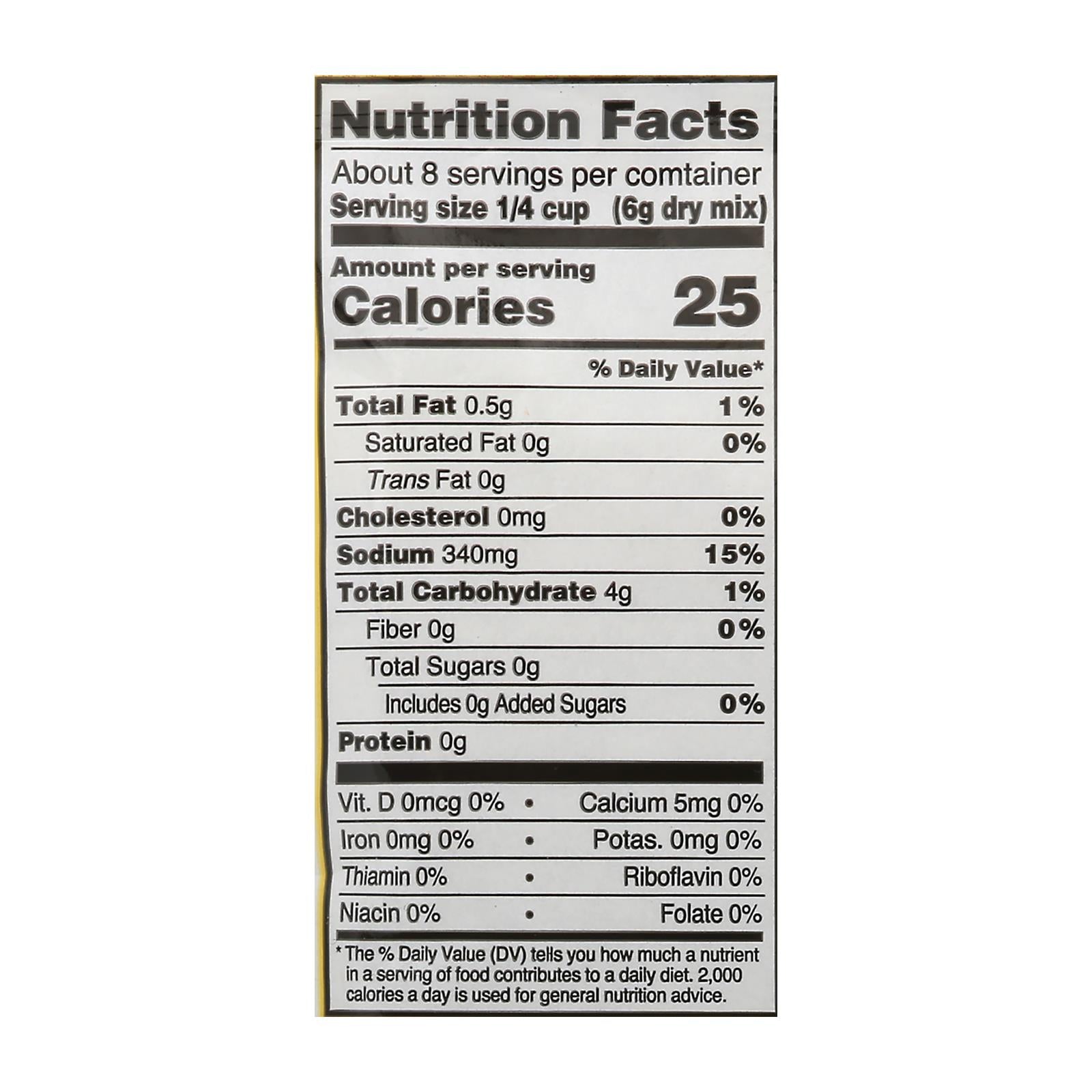 Southeastern Mills Gravy - Brown - Case Of 24 - 1.76 Oz - Maras Green