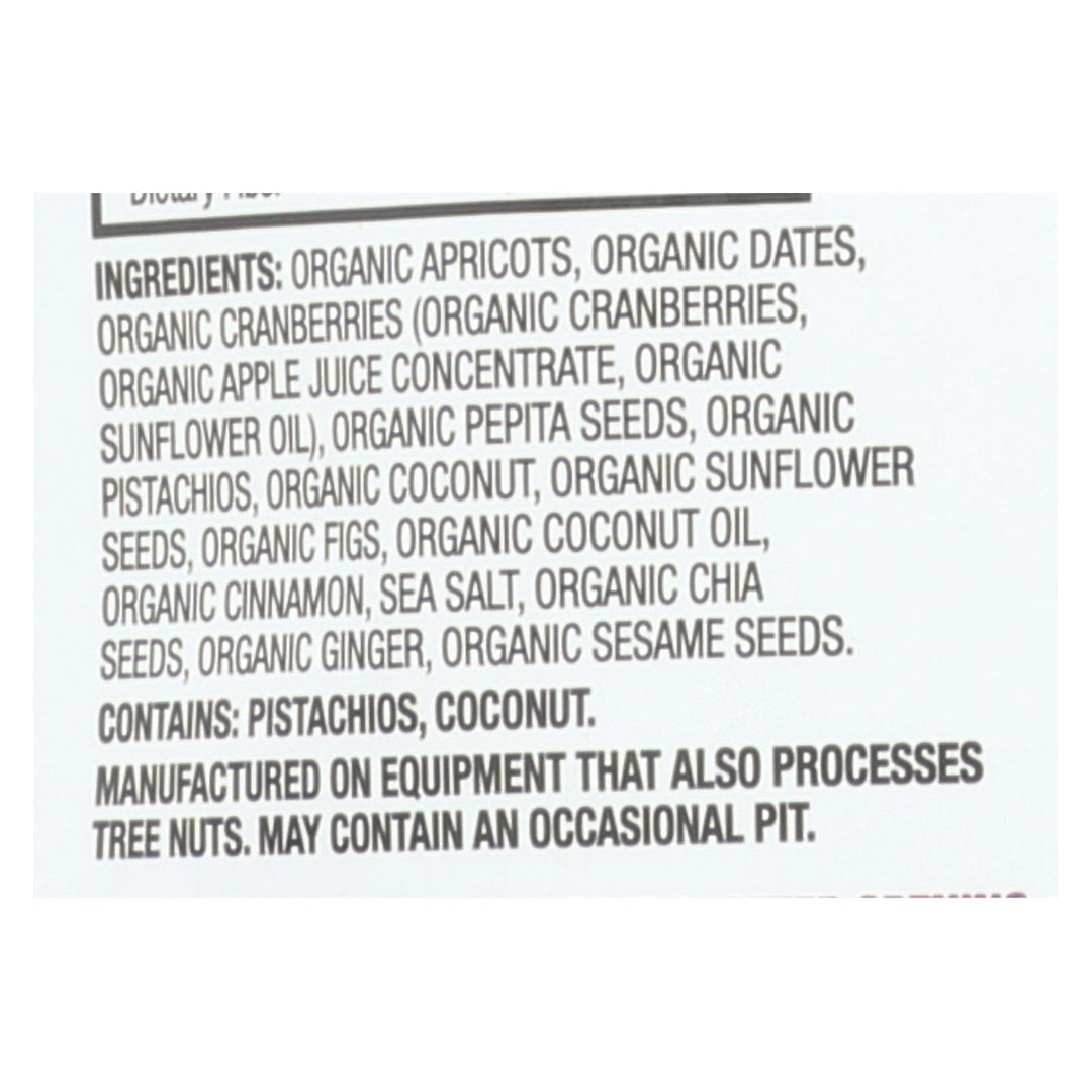 Made In Nature Figgy Pops - Cranberry Pistachio - Case Of 6 - 4.2 Oz - Maras Green