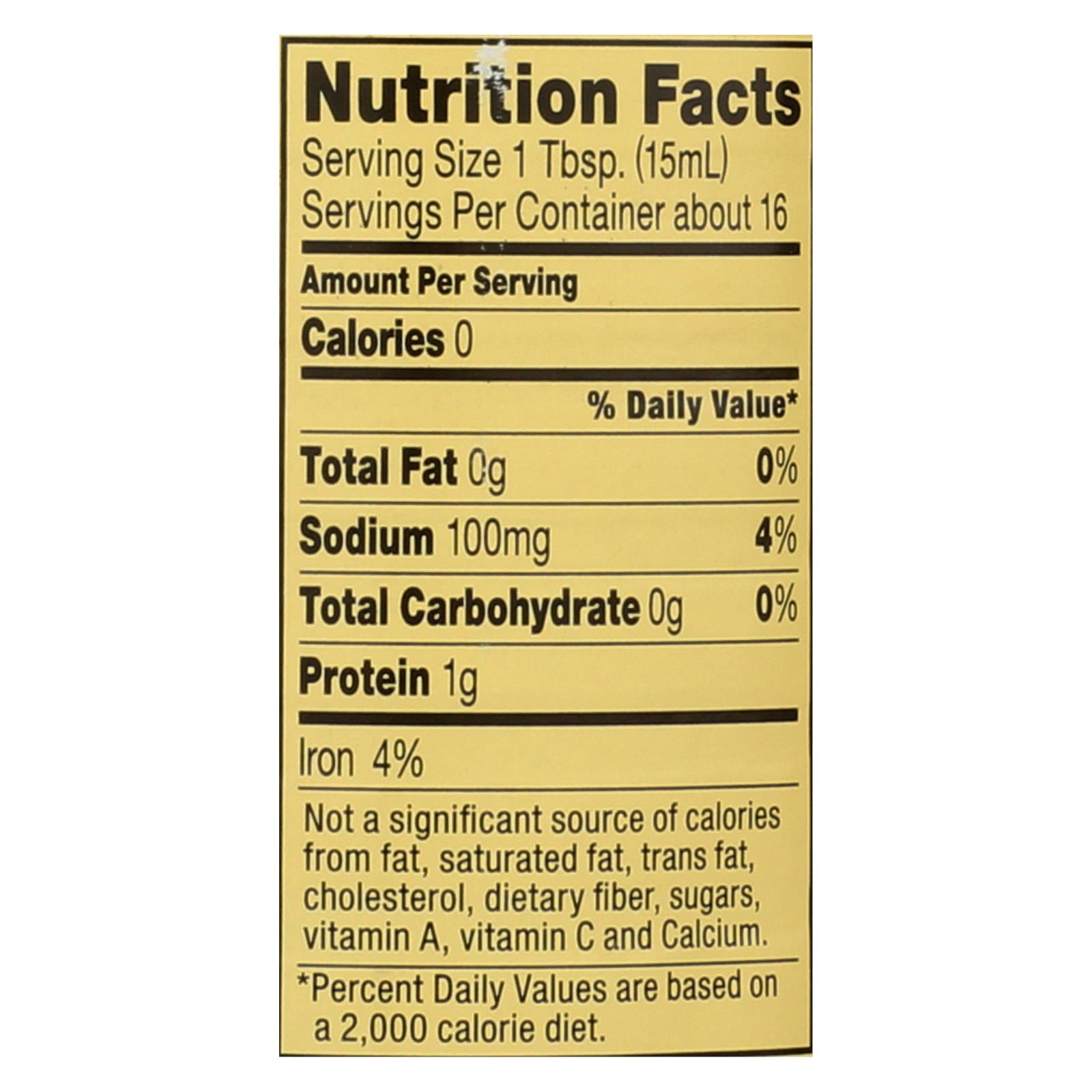 Reese Clam Juice Bottle - Case Of 6 - 8 Fl Oz. - Maras Green