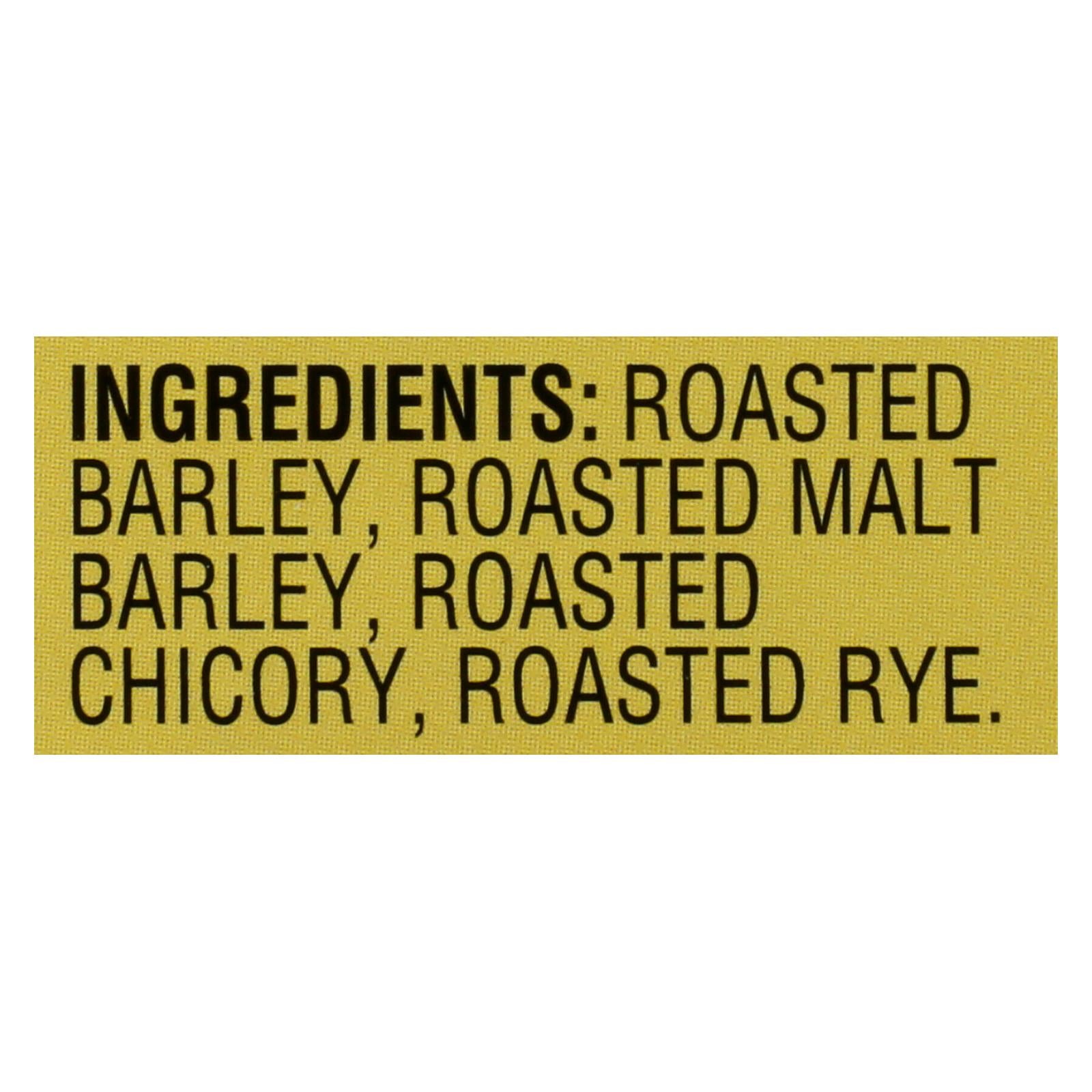 Kaffree Instant Roasted Grain Beverage - Roma - Case Of 6 - 7 Oz. - Maras Green
