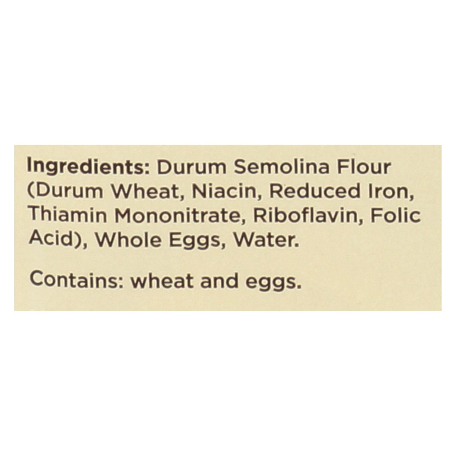 Al Dente - Pappardelle - Golden Egg - Case Of 6 - 12 Oz. - Maras Green