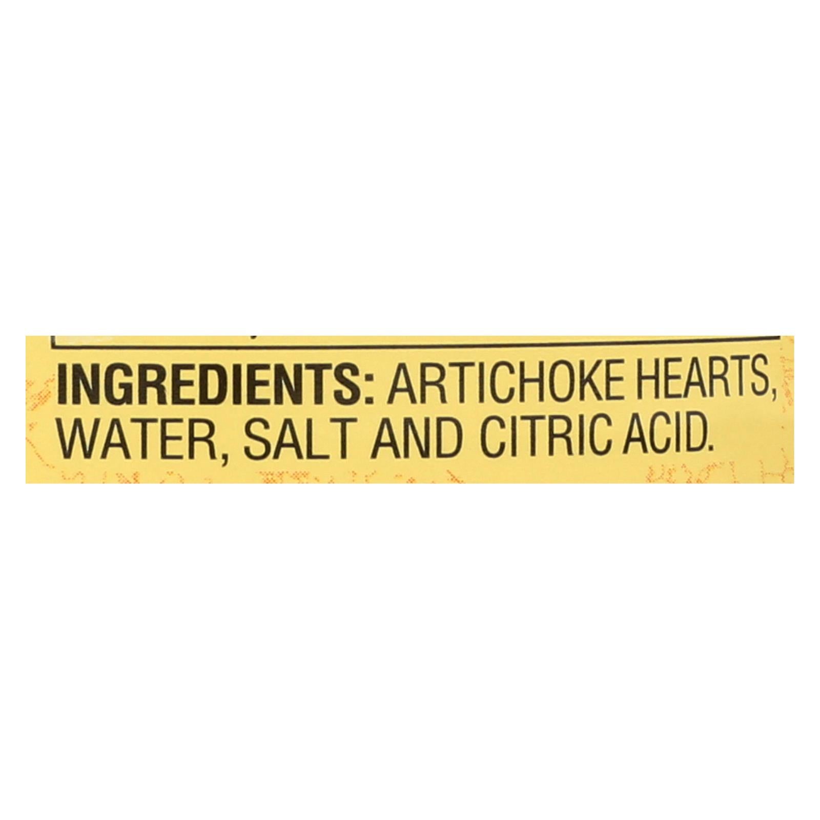 Reese Artichoke Hearts - Delicious Medium - Case Of 12 - 14 Oz. - Maras Green
