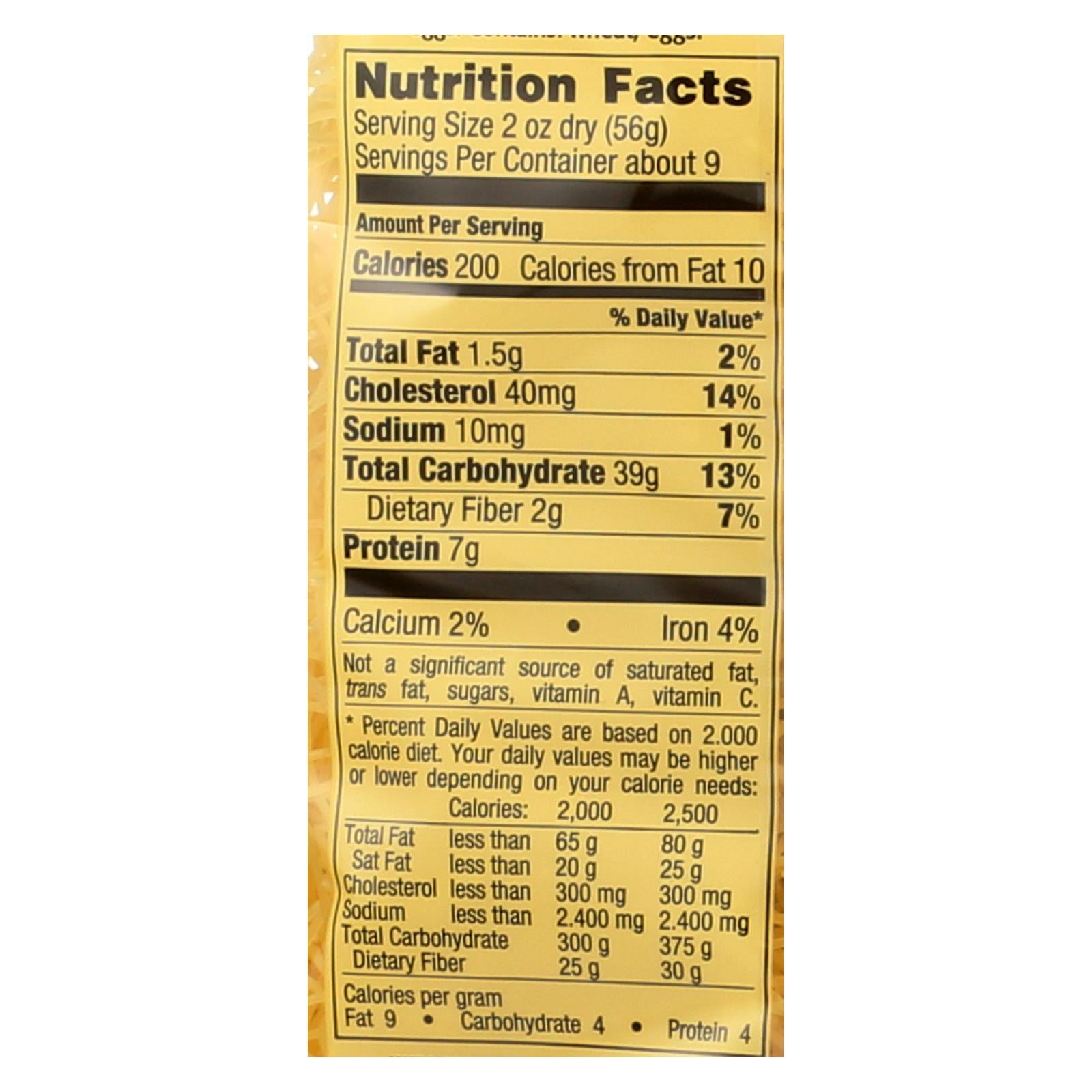 Bechtle Noodles - Fine - Case Of 12 - 17.6 Oz - Maras Green