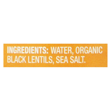 Westbrae Foods Organic Black Lentils Beans - Case Of 12 - 15 Oz. - Maras Green