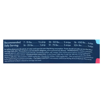 Bixbi - Jerky Hip & Joint Chicken - Case Of 6 - 5 Oz - Maras Green