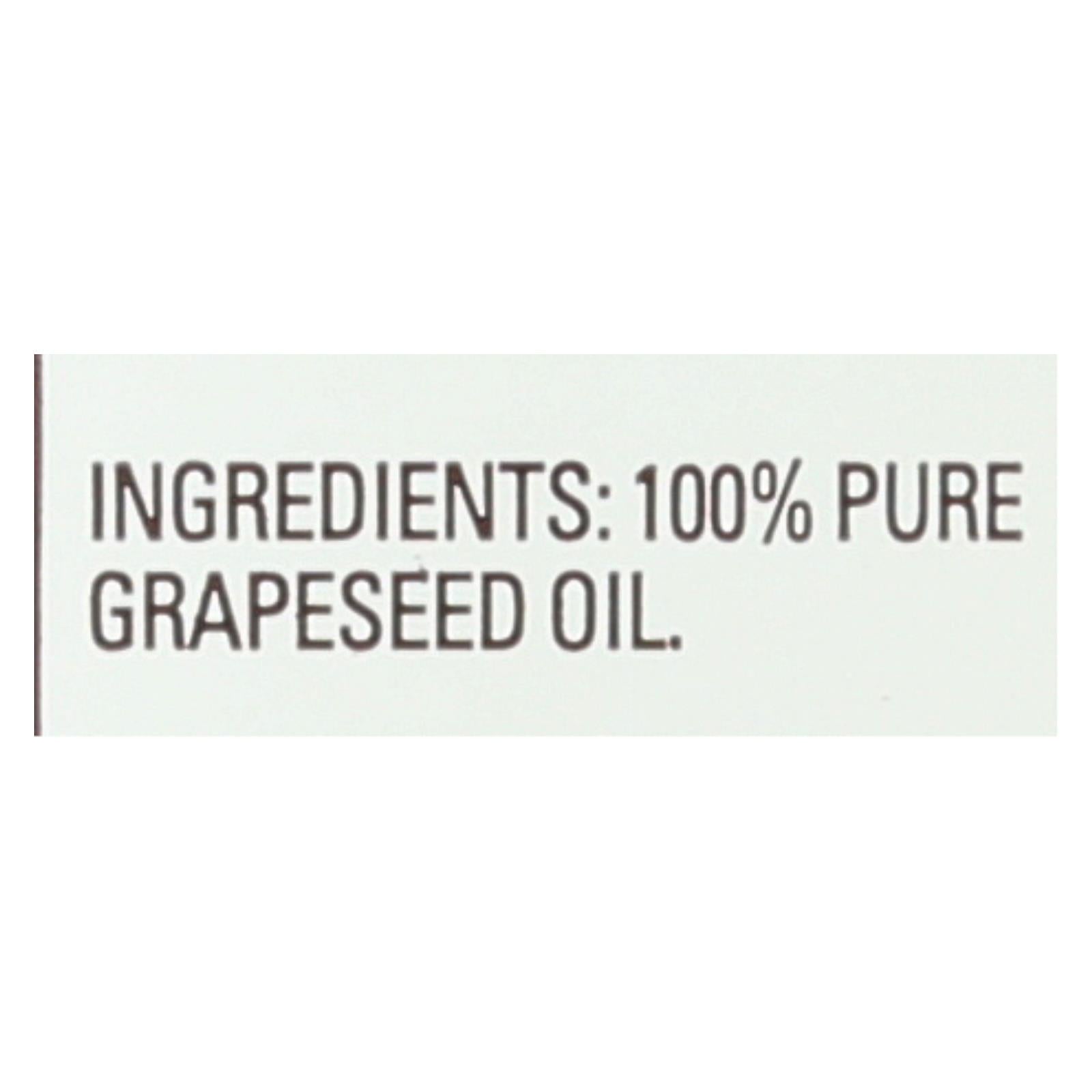 La Tourangelle Grapeseed Oil - Case Of 6 - 16.9 Fl Oz. - Maras Green