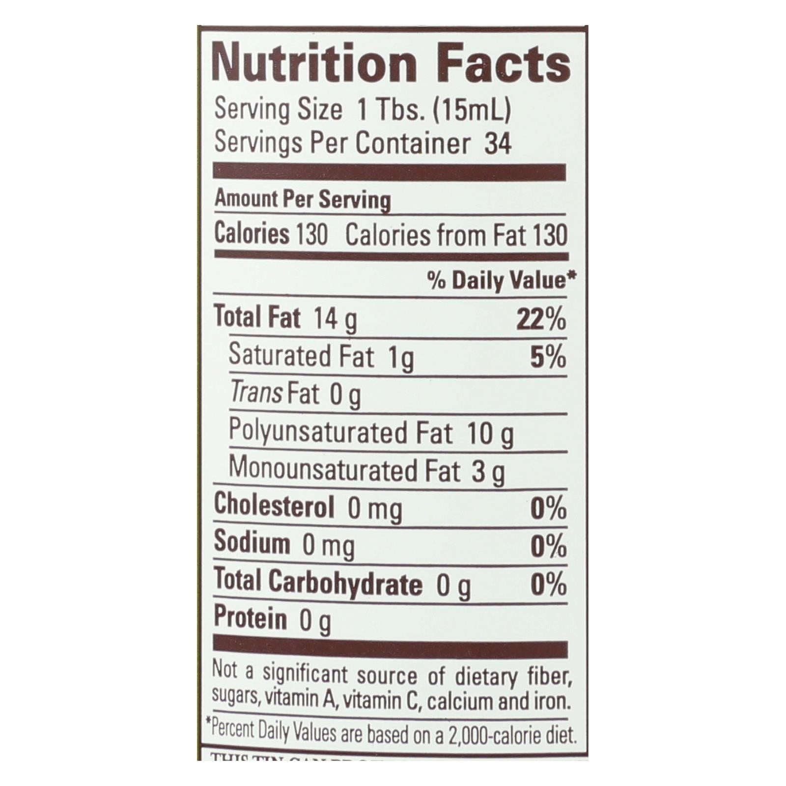 La Tourangelle Grapeseed Oil - Case Of 6 - 16.9 Fl Oz. - Maras Green