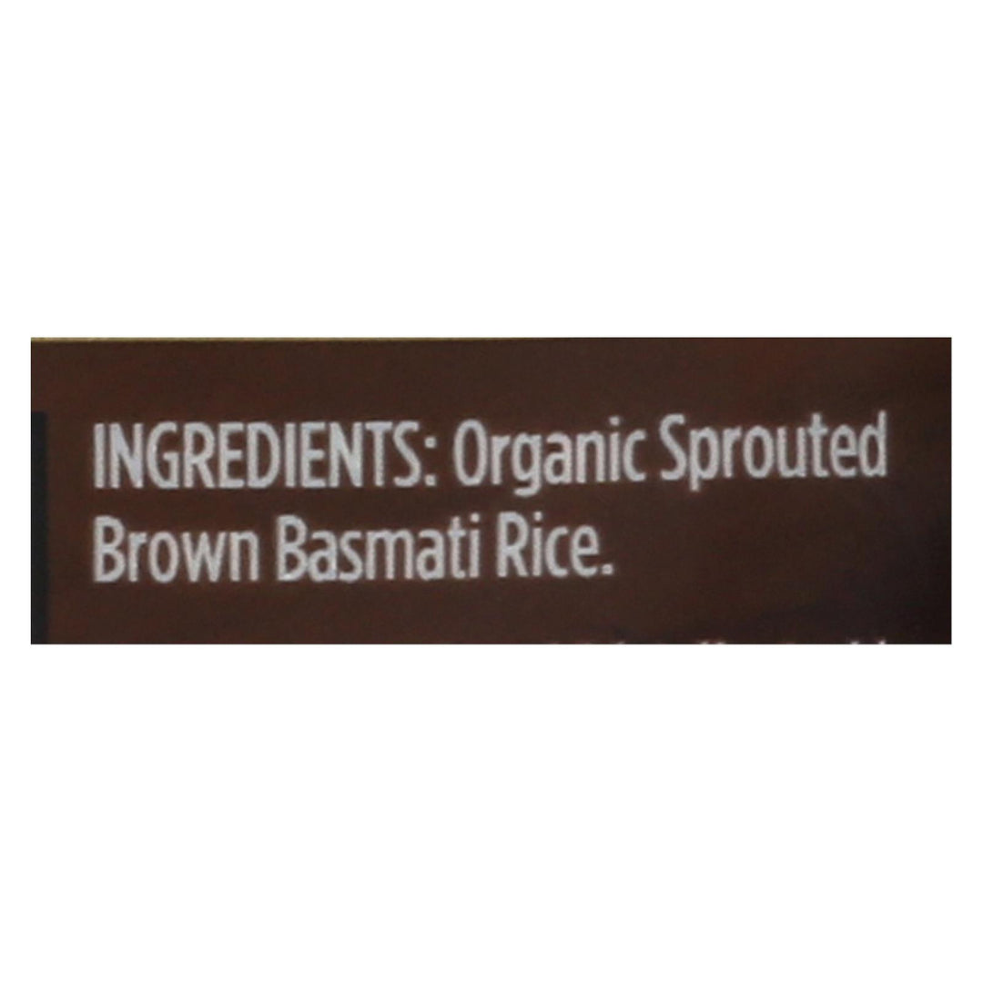 Lundberg Family Farms Sprouted Brown Basmati Rice - Case Of 6 - 1 Lb. - Maras Green