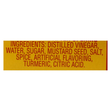 Mr. Mustard Sweet Hot Mister Mustard - Case Of 6 - 7.5 Oz - Maras Green