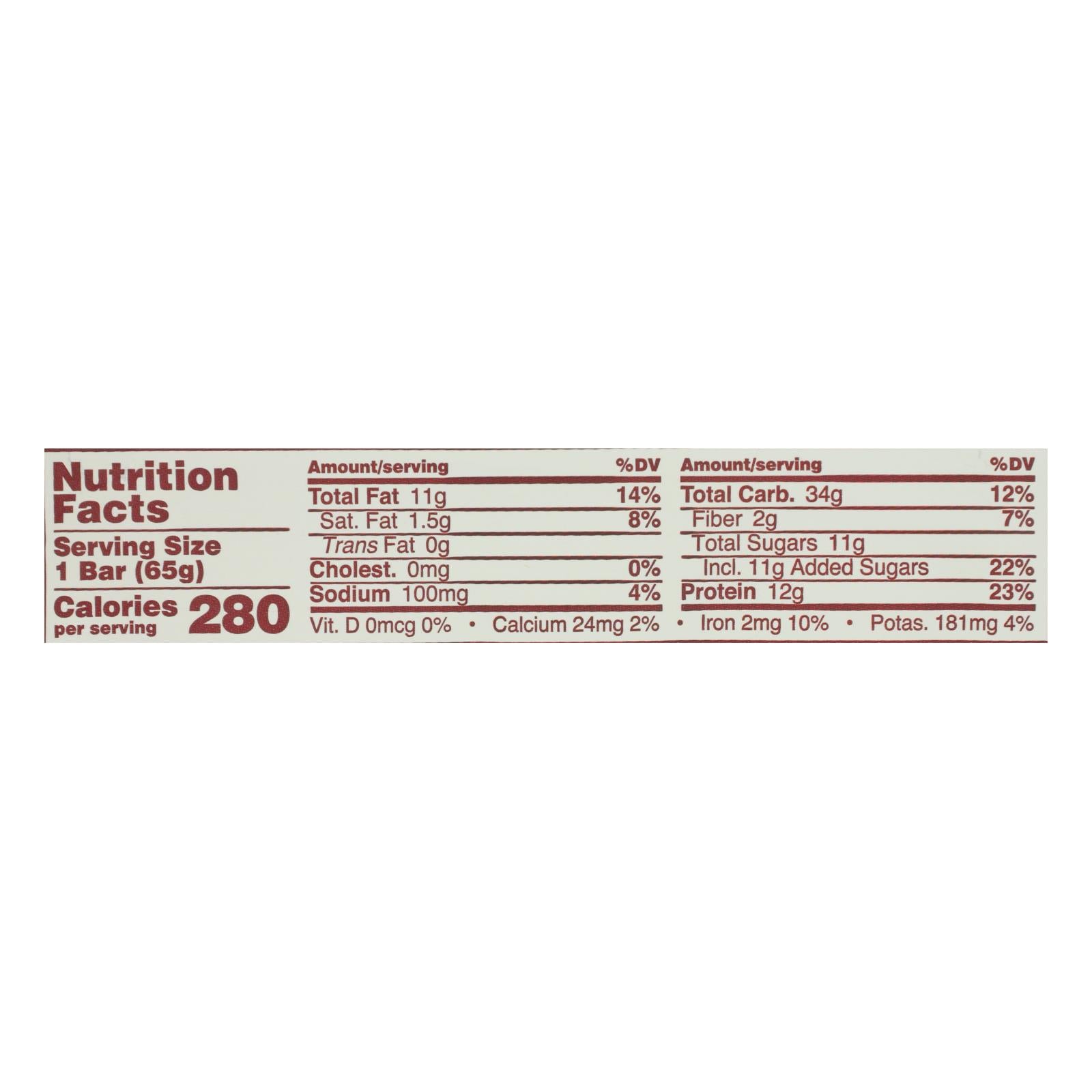 Gomacro - Bars Maple Sea Salt - Case Of 12 - 2.3 Oz - Maras Green
