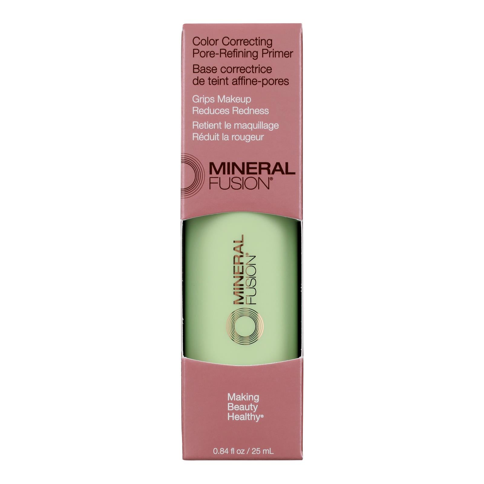 Mineral Fusion - Primer Colr Corct Por Rfn - 1 Each-.84 Fz - Maras Green