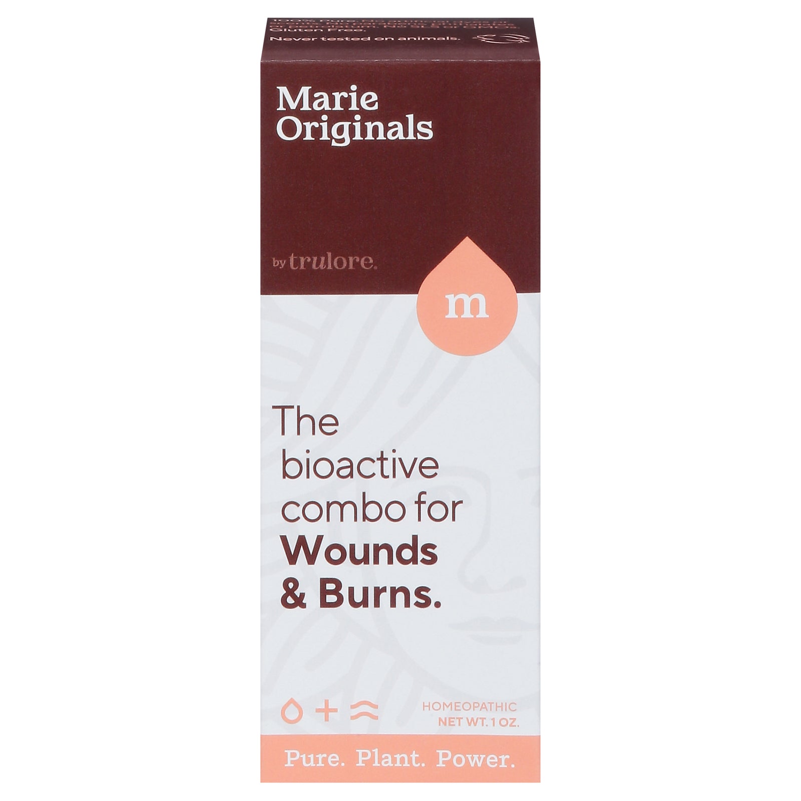 Marie Originals - Wounds & Burns Cream - 1 Each-1 Oz - Maras Green