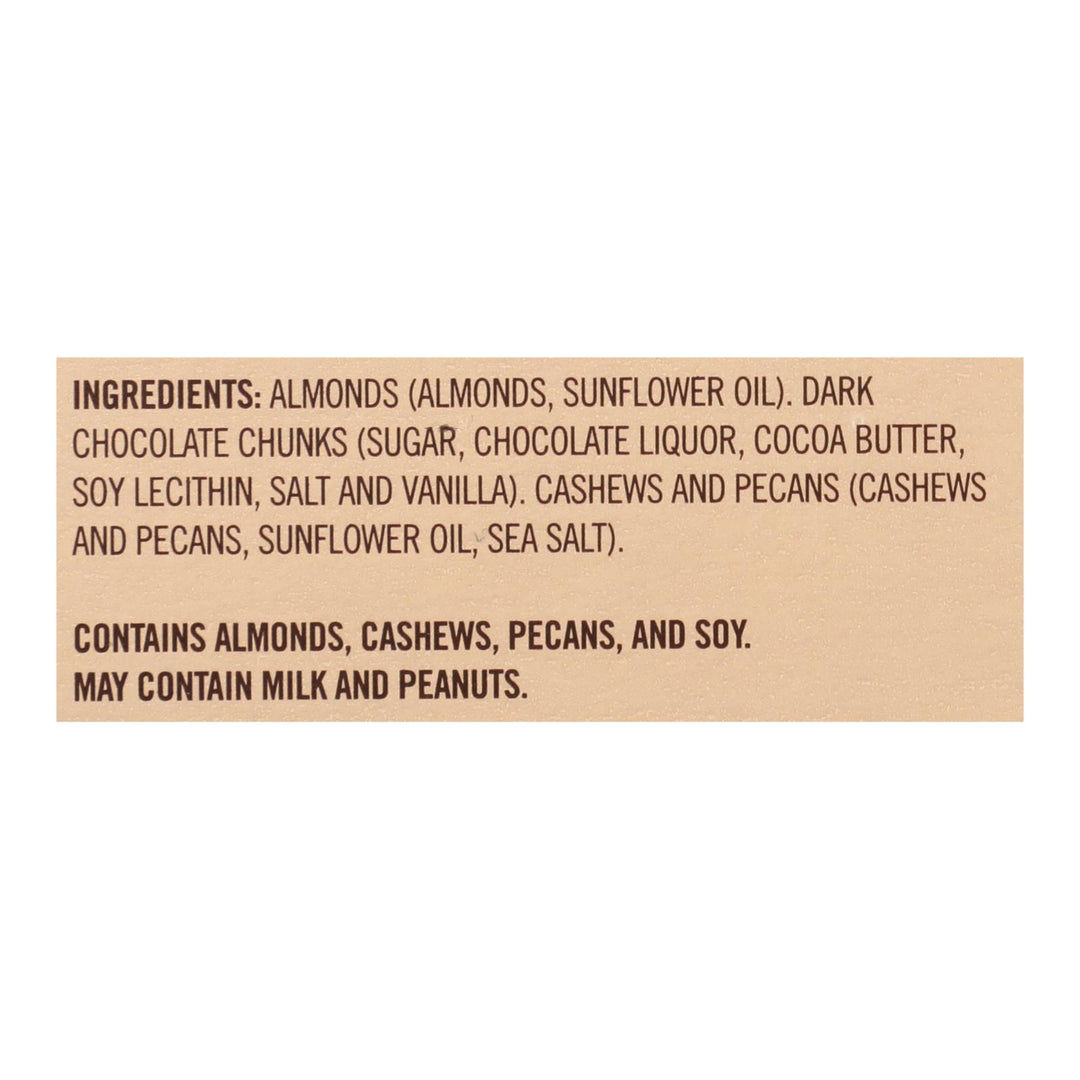 Second Nature - Nut Medley Dark Chocolate - Case Of 4 - 10/1.25 - Maras Green