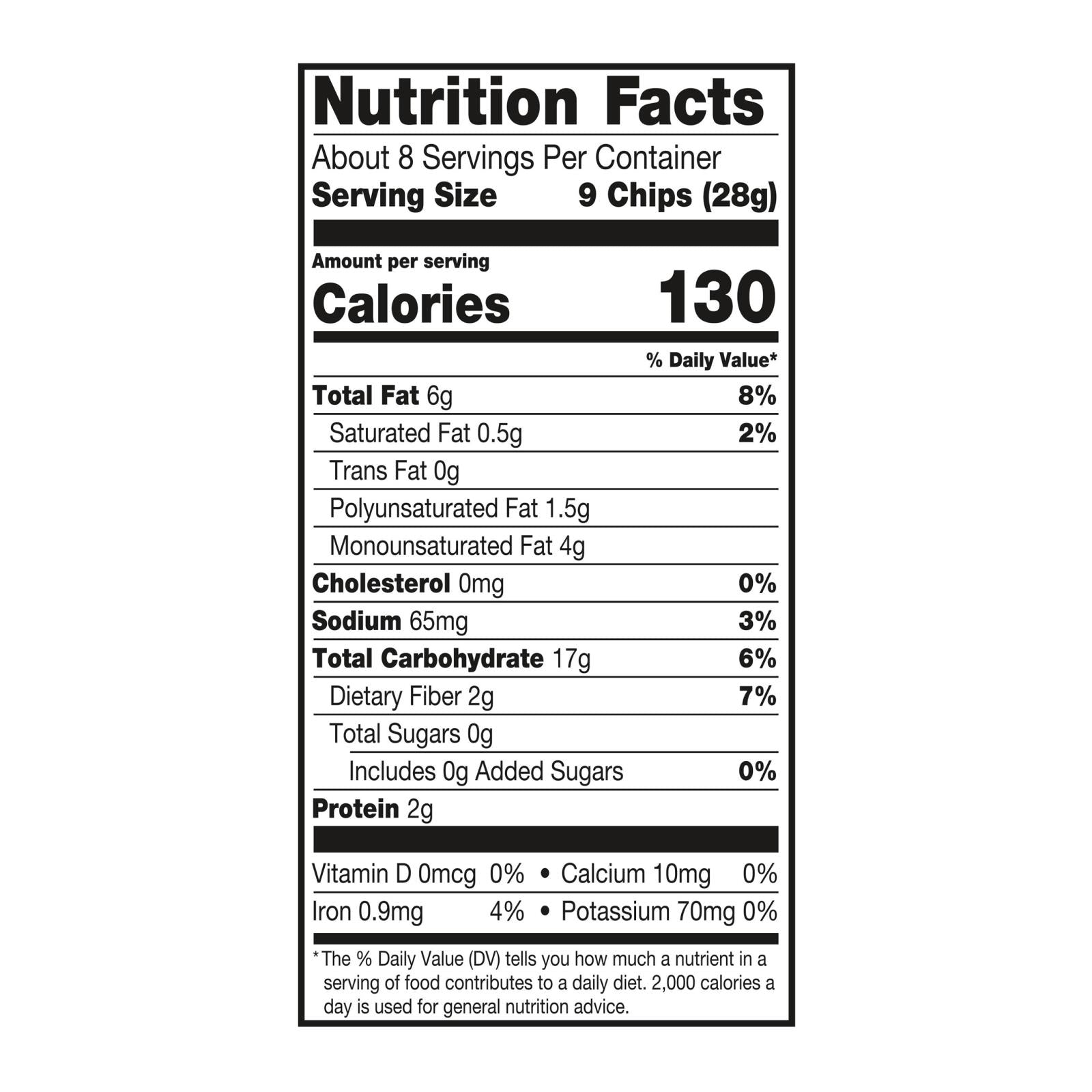 Late July Snacks - Tort Chips Multigrn Sea Salt Gluten Free - Case Of 12 - 7.5 Oz - Maras Green