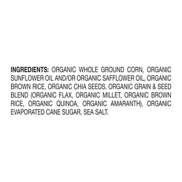 Late July Snacks - Tort Chips Multigrn Sea Salt Gluten Free - Case Of 12 - 7.5 Oz - Maras Green
