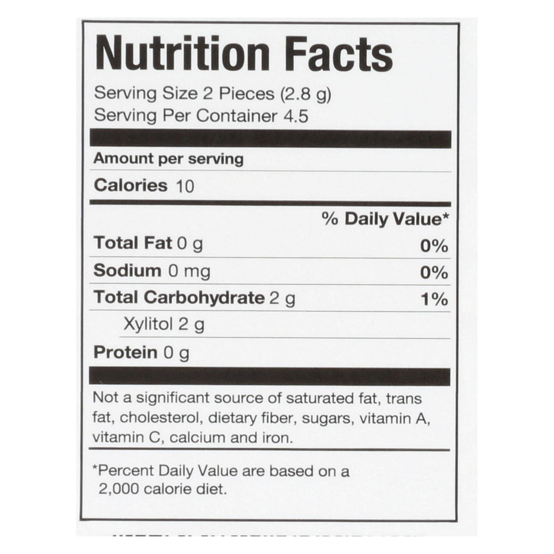 Pur Gum Gum - Chocolate Mint - Case Of 12 - 9 Count - Maras Green