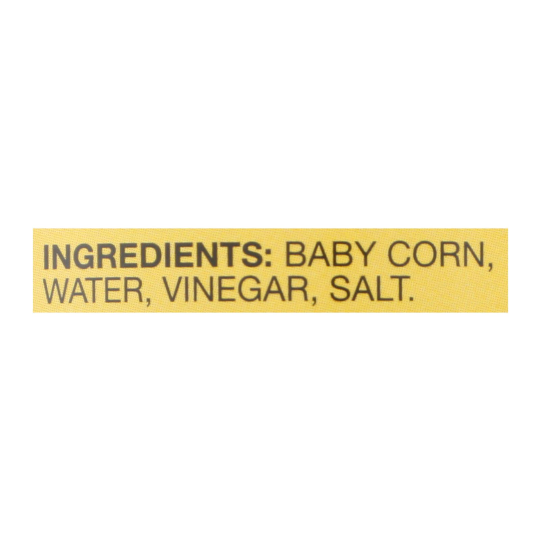 Reese Pickled Whole Baby Corn  - Case Of 12 - 7 Oz - Maras Green