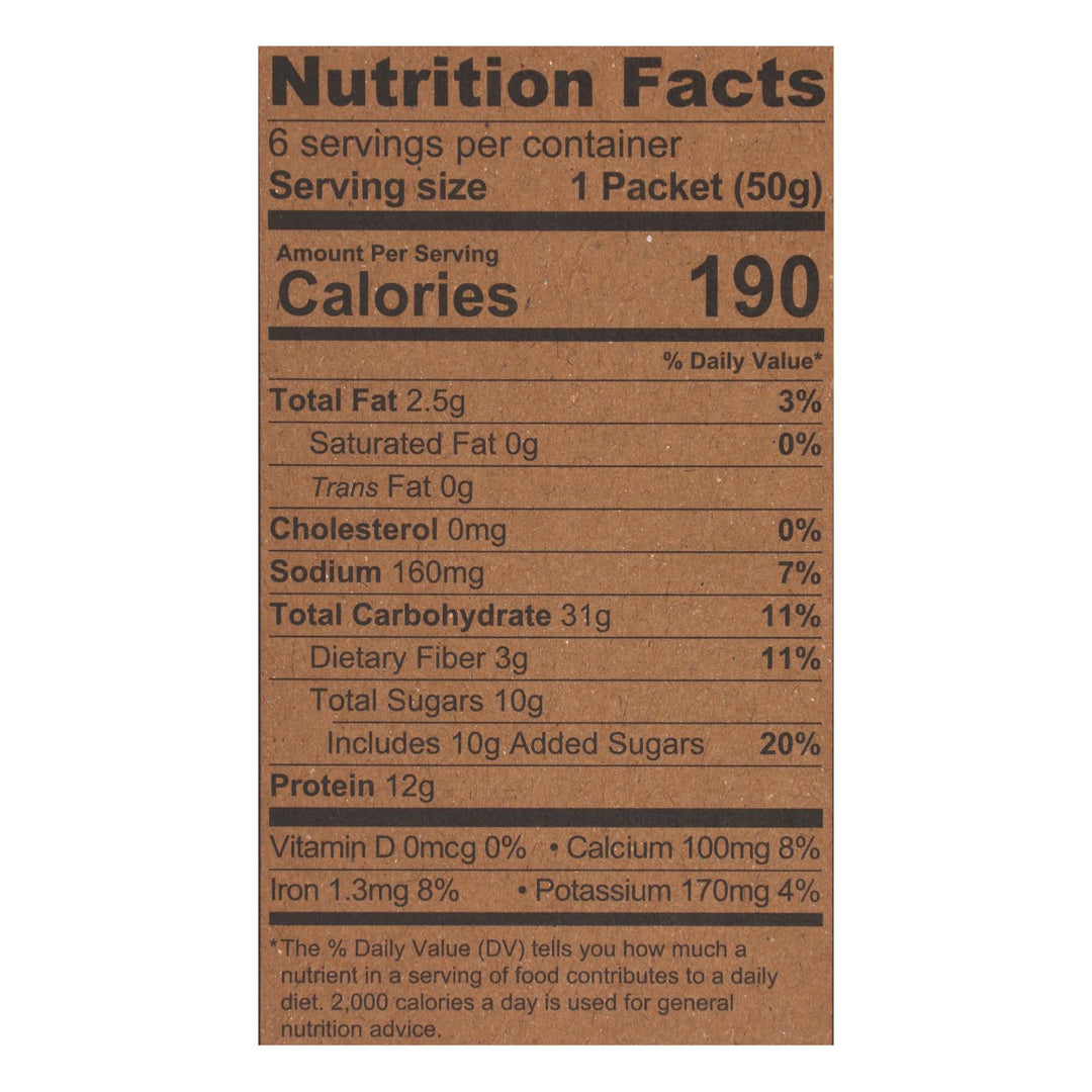 Kodiak Cakes - Oatmeal Mpl Brwn Sgr Pckt - Cs Of 6 - 6/1.76oz - Maras Green