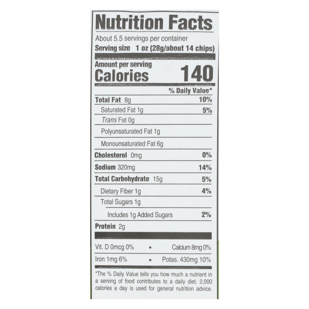 Boulder Canyon - Kettle Chips - Avocado Oil Jalapeno - Case Of 12 - 5.25 Oz. - Maras Green