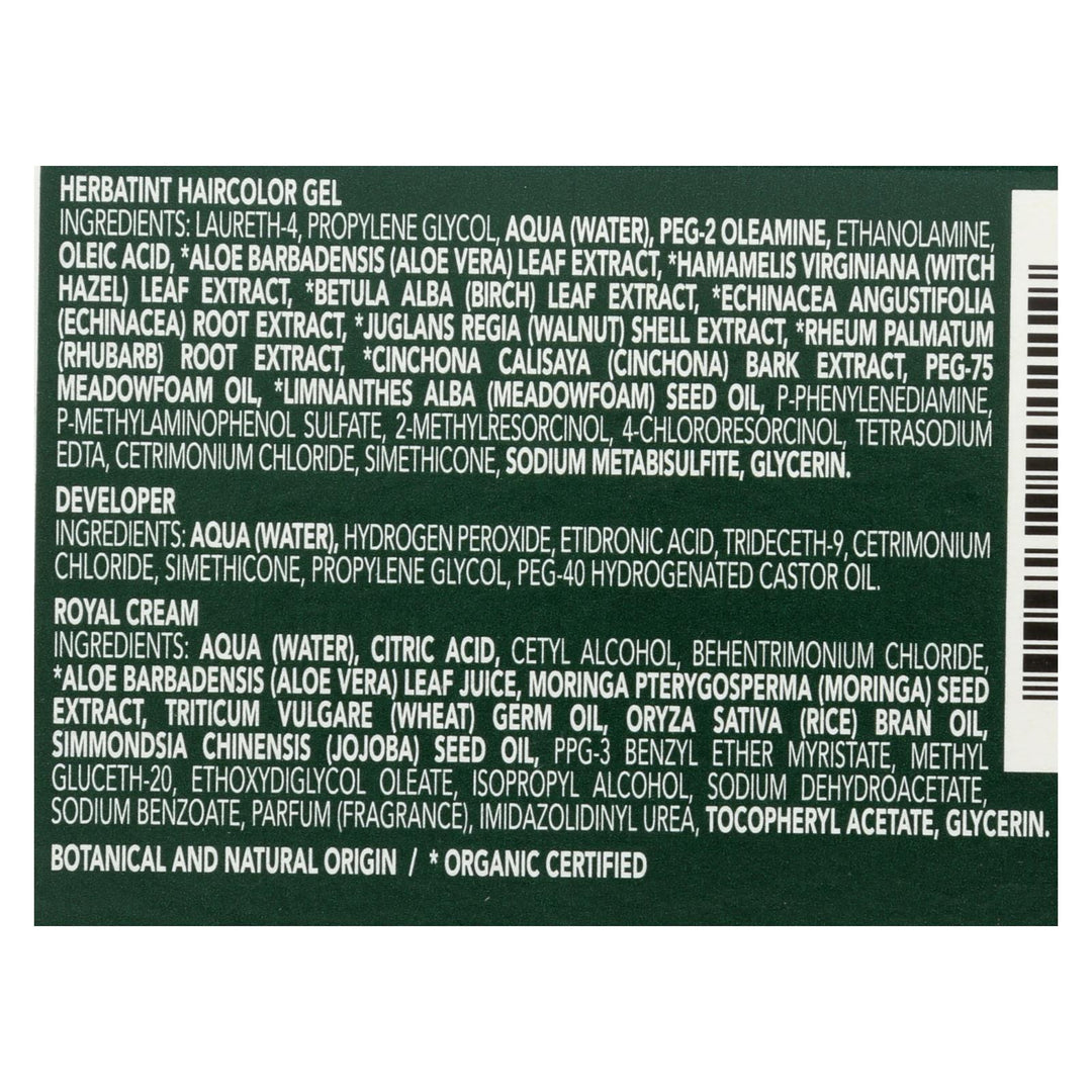 Herbatint Permanent Herbal Haircolour Gel 5d Light Golden Chestnut - 135 Ml - Maras Green