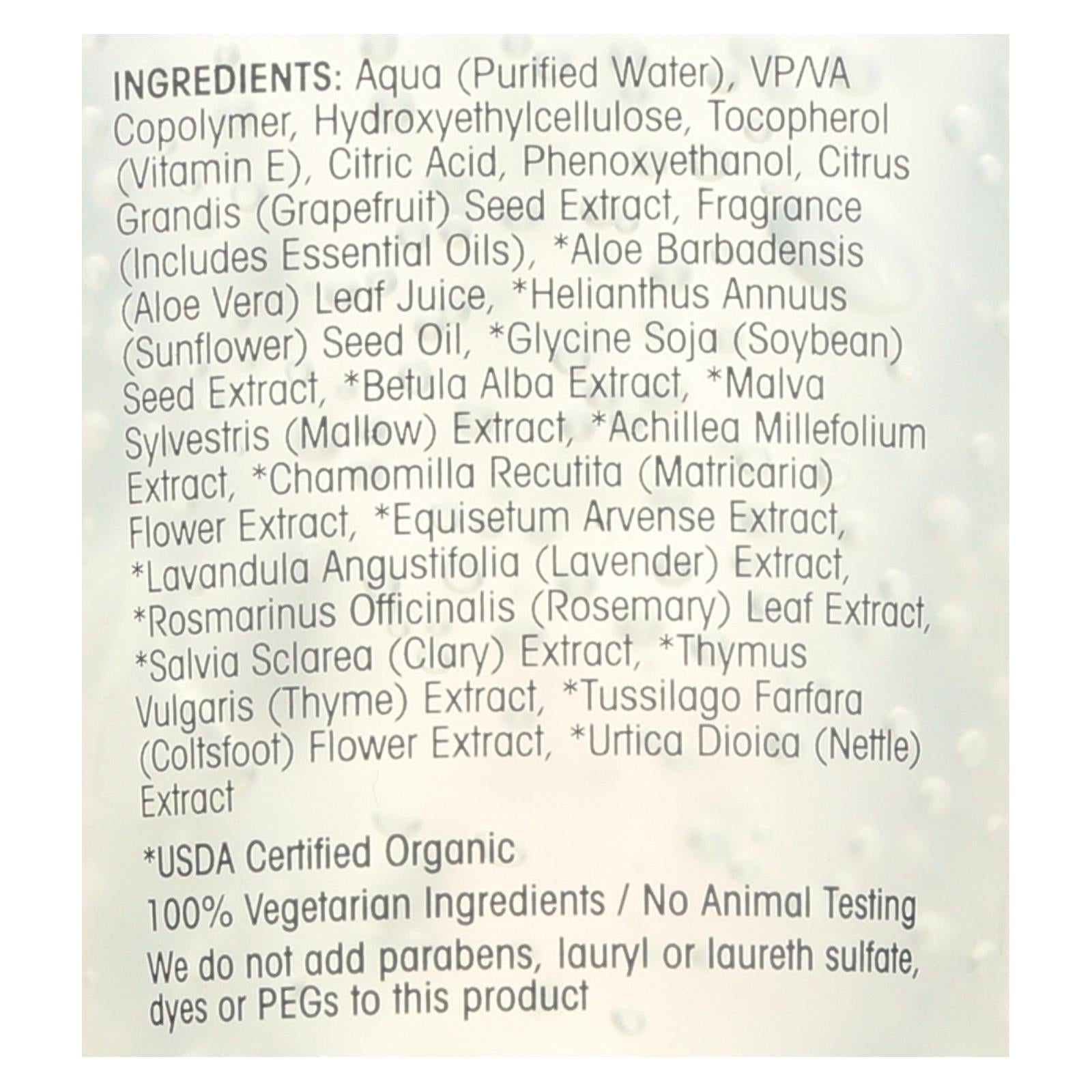 Giovanni L.a. Natural Styling Gel - 2 Fl Oz - Case Of 12 - Maras Green