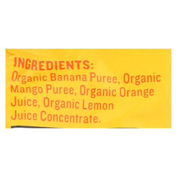 Peter Rabbit Organics Fruit Snacks - Mango Banana And Orange - Case Of 10 - 4 Oz. - Maras Green