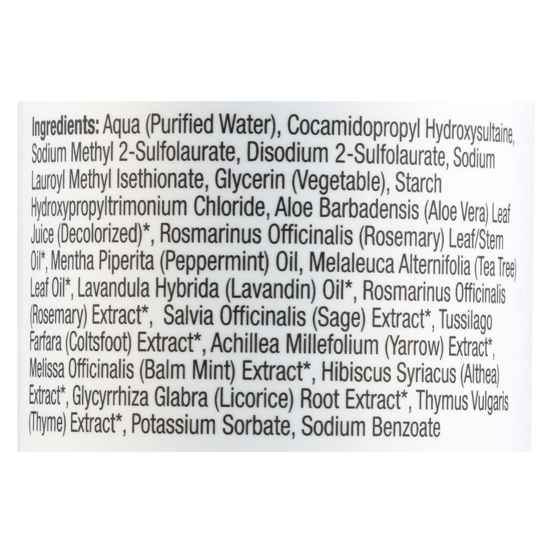 Beauty Without Cruelty Shampoo Rosemary Mint And Tea Tree - 16 Fl Oz - Maras Green