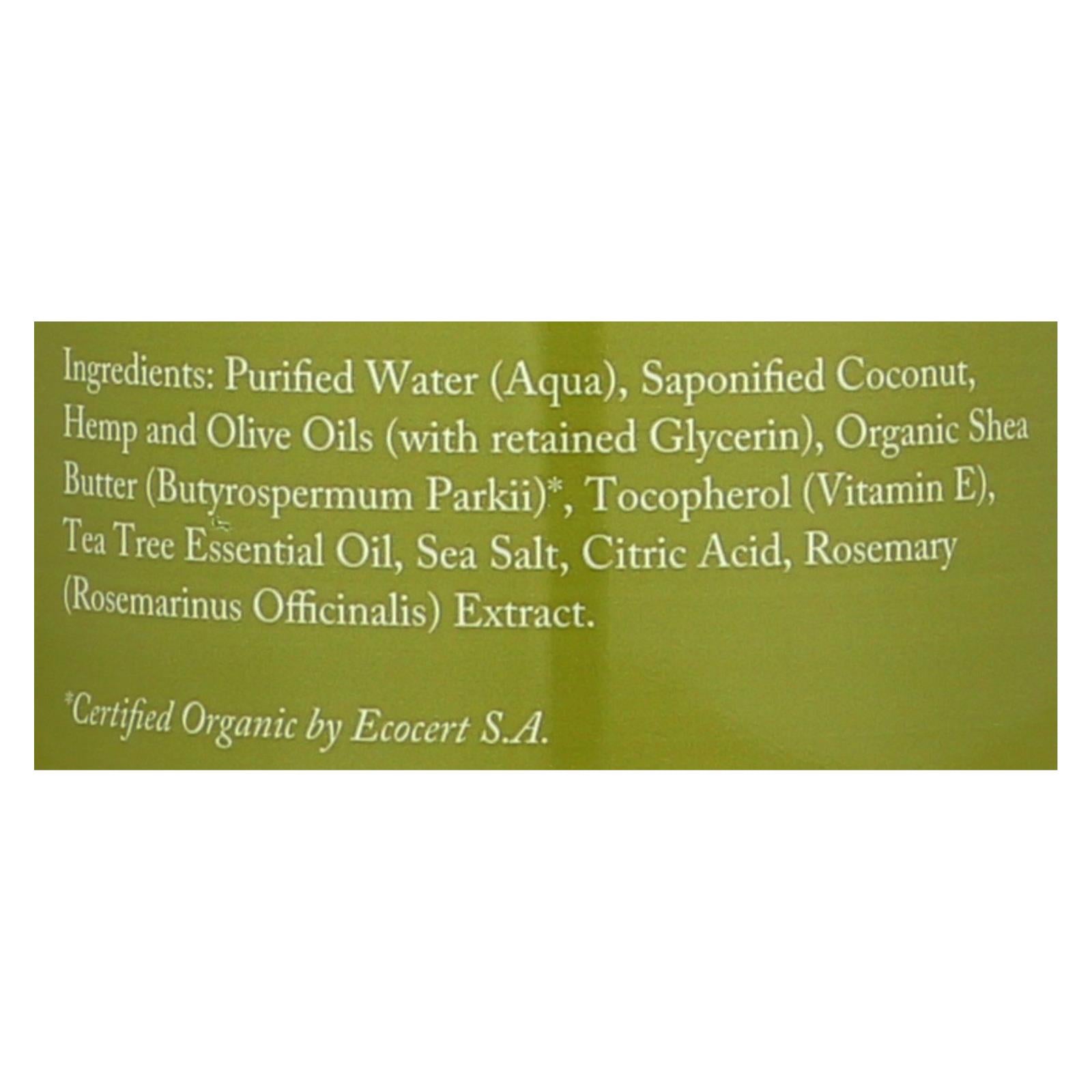 Dr. Woods Shea Vision Pure Castile Soap Tea Tree - 16 Fl Oz - Maras Green