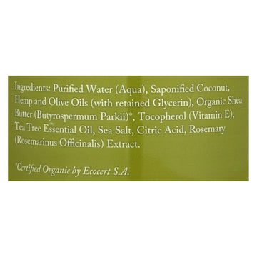 Dr. Woods Shea Vision Pure Castile Soap Tea Tree - 16 Fl Oz - Maras Green