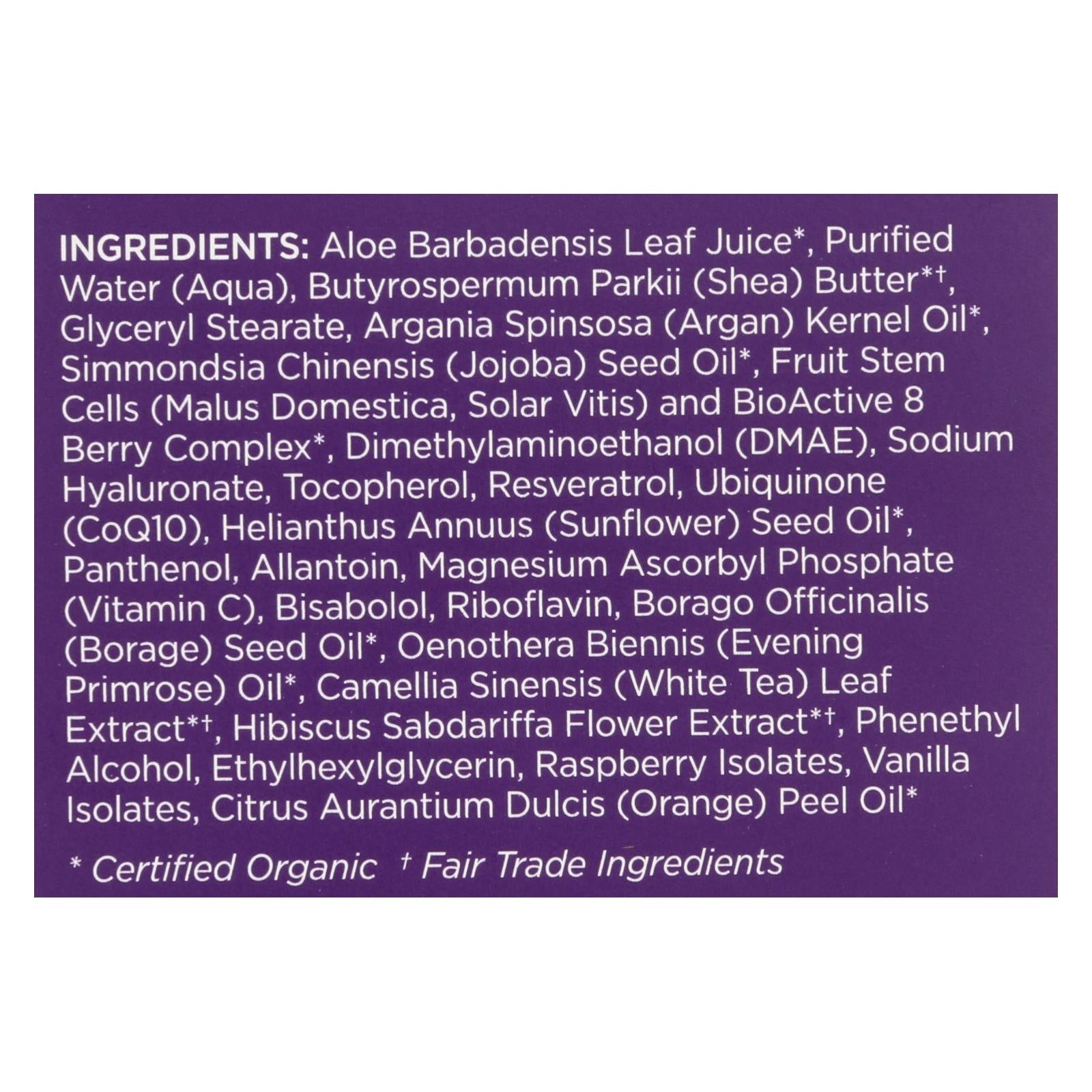 Andalou Naturals Age - defying Hyaluronic Dmae Lift And Firm Cream - 1.7 Fl Oz - Maras Green