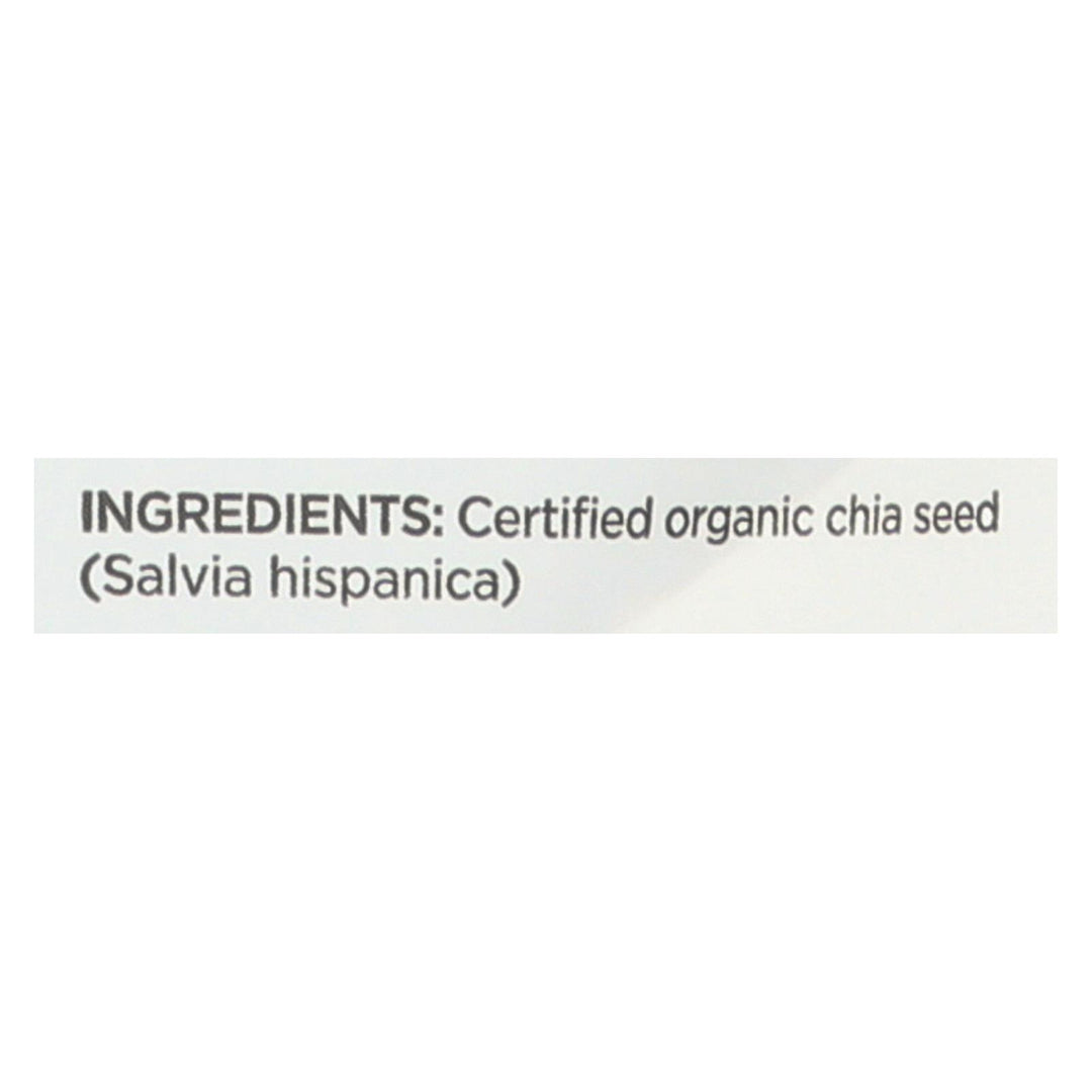 Navitas Naturals Chia Seeds - Organic - Raw - 8 Oz - Case Of 12 - Maras Green