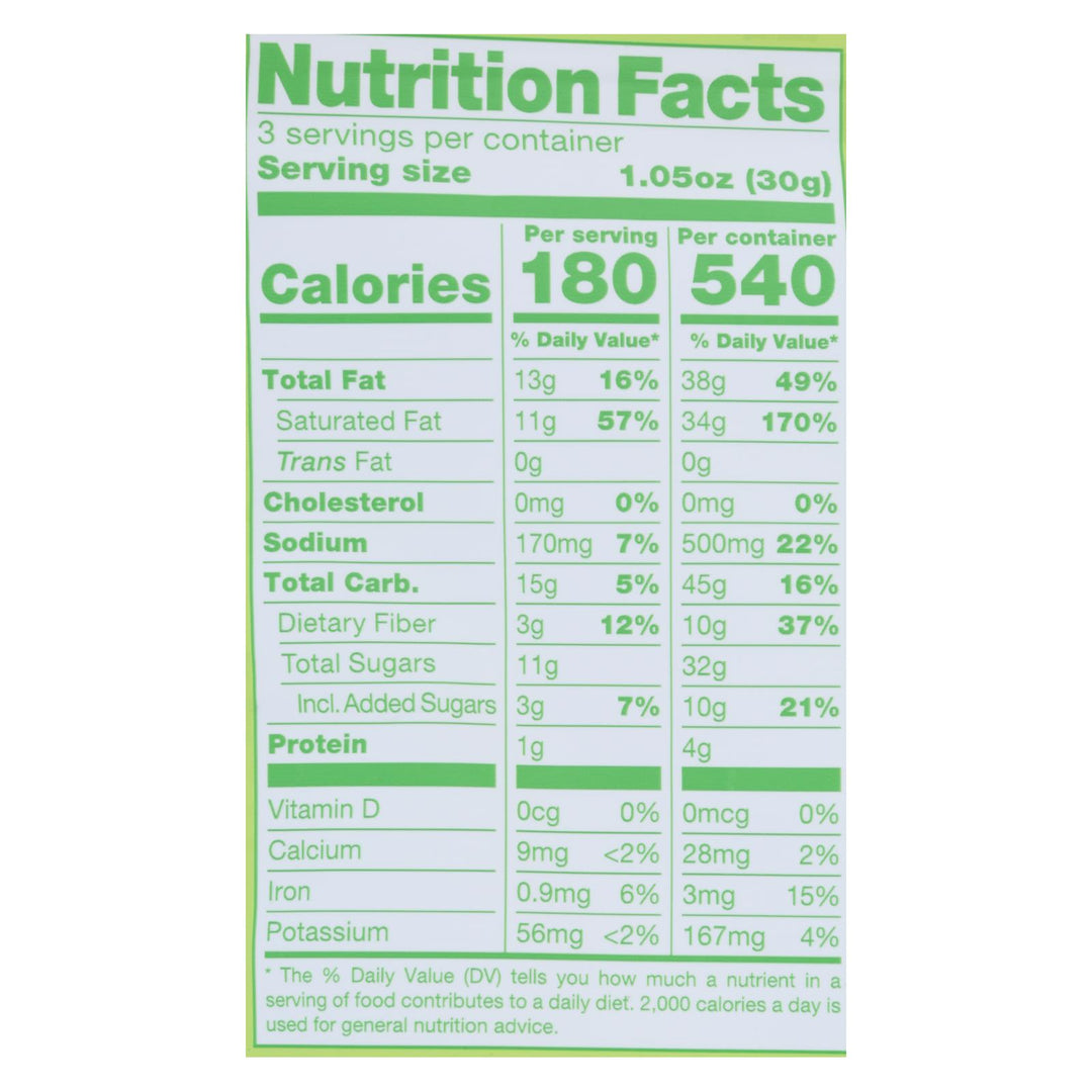 Dang - Toasted Coconut Chips - Original Recipe - Case Of 12 - 3.17 Oz. - Maras Green