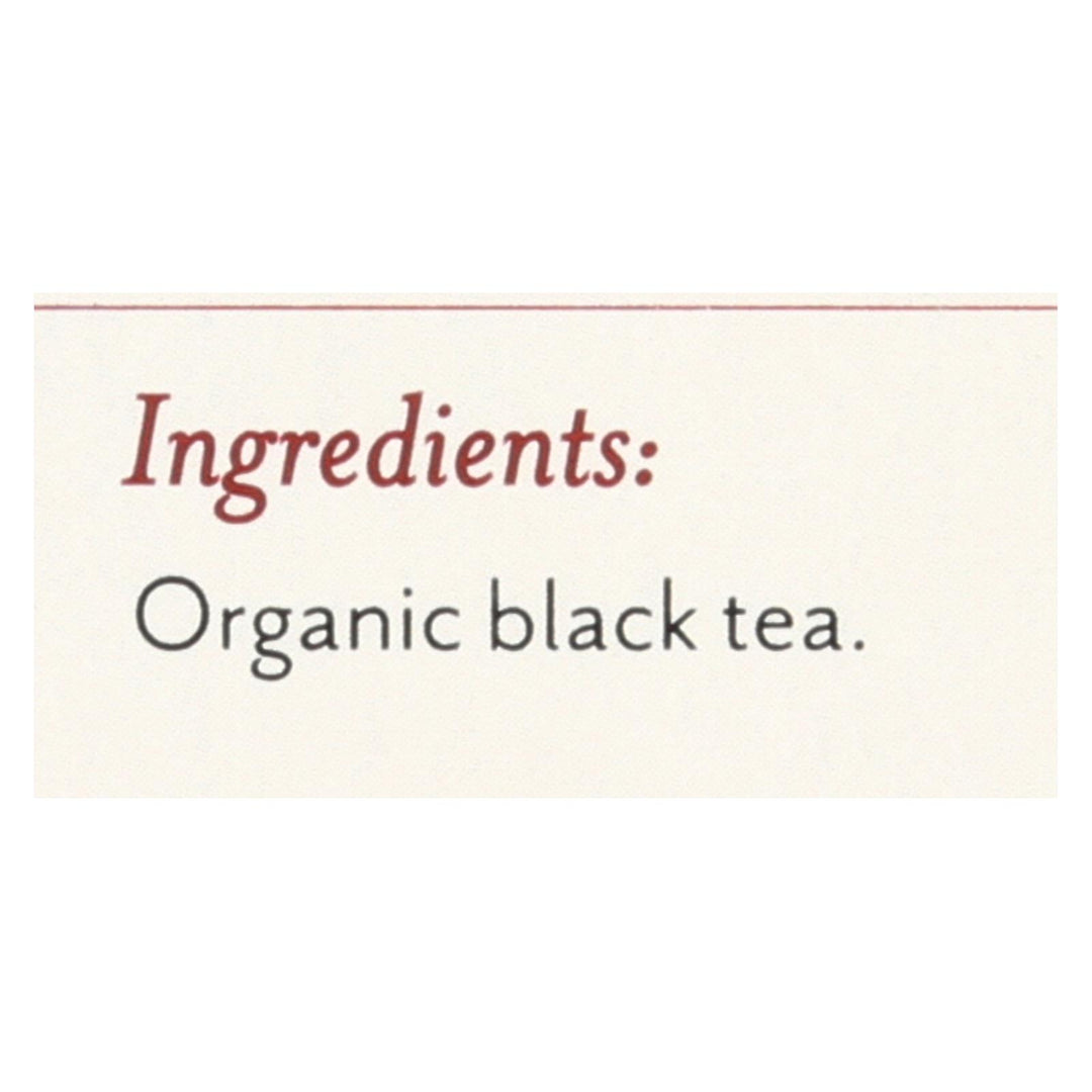 Rishi Organic Tea - English Breakfast - Case Of 6 - 15 Bags - Maras Green