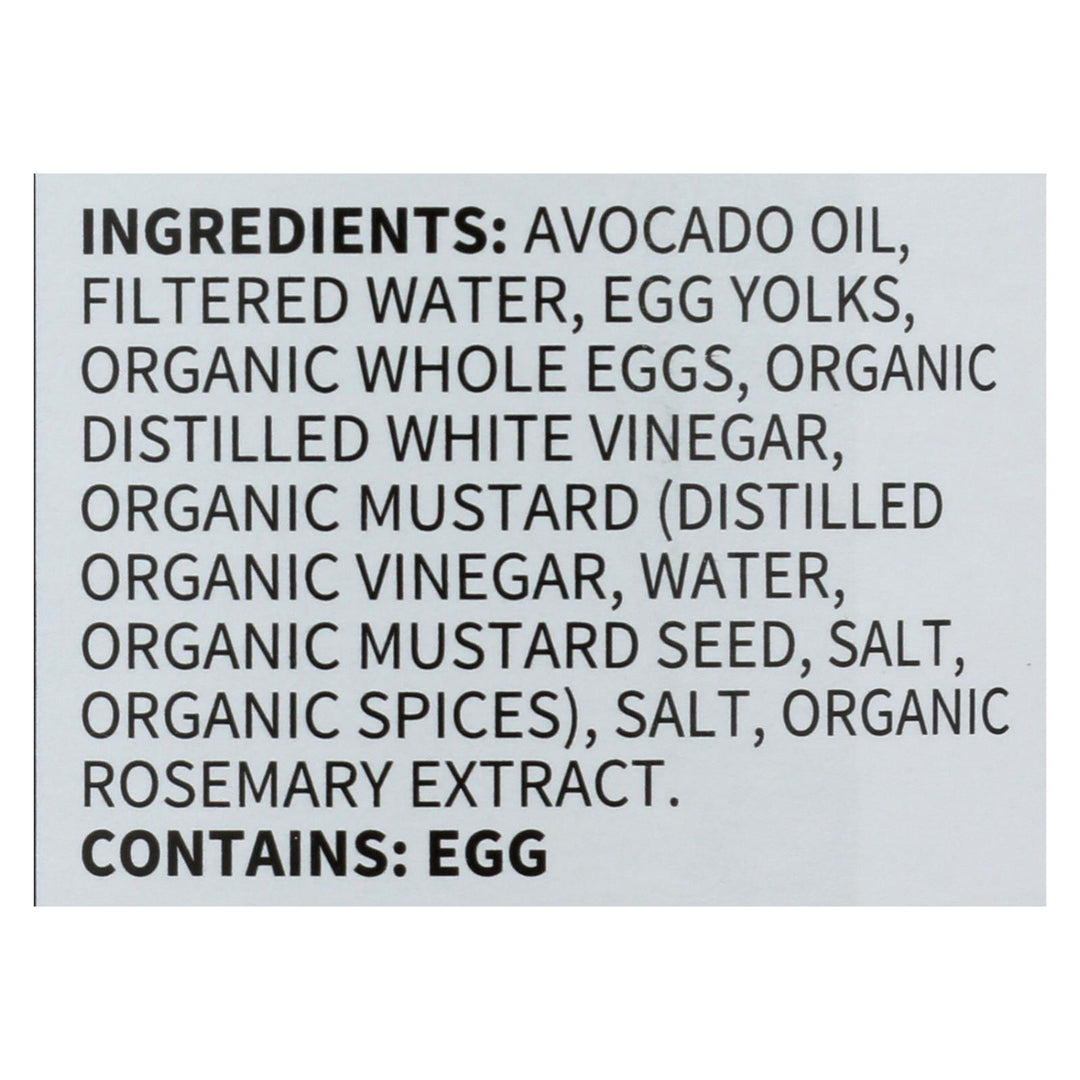 Chosen Foods Avocado Oil - Mayo - Case Of 6 - 12 Oz. - Maras Green