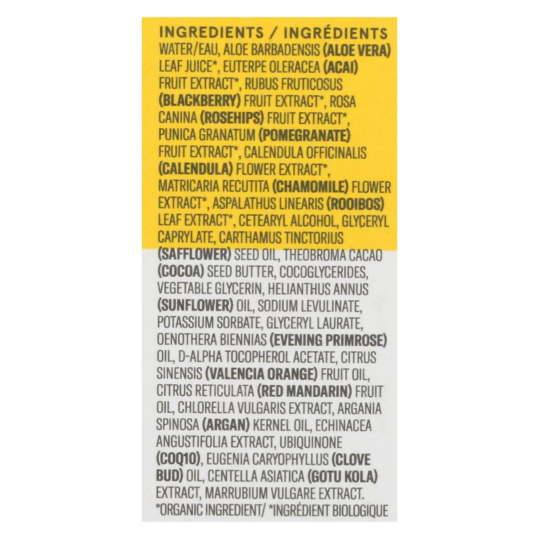 Acure - Day Cream - Gotu Kola Extract And Chlorella - 1.75 Fl Oz. - Maras Green