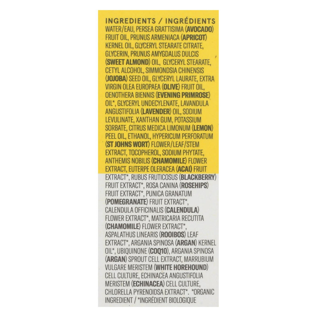 Acure - Night Cream - Argan Extract And Chlorella - 1.75 Fl Oz. - Maras Green