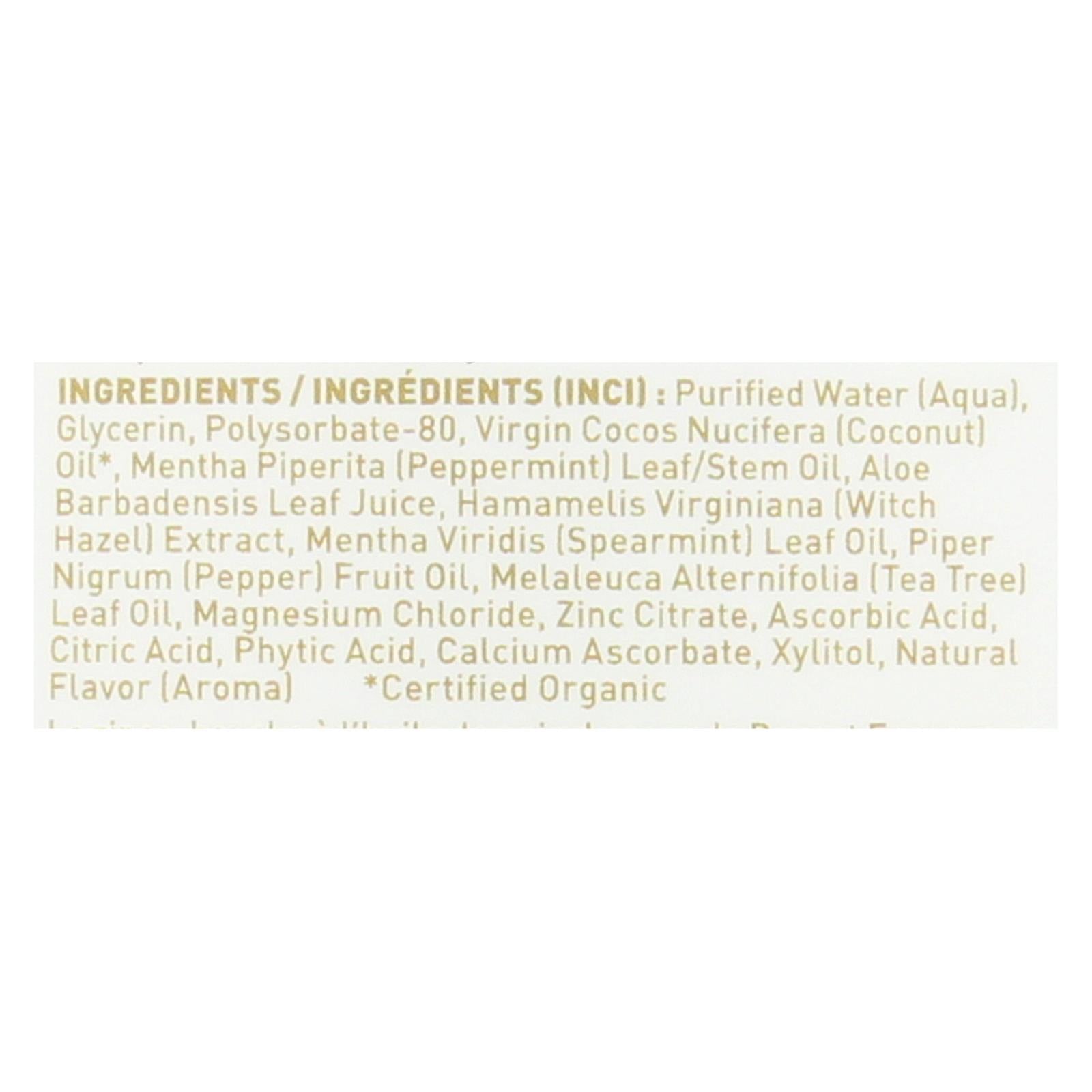Desert Essence - Coconut Oil Mouthwash - Coconut Mint - 16 Fl Oz - Maras Green