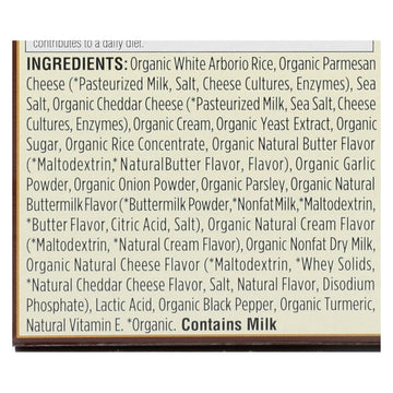 Lundberg Family Farms Organic Risotto - Creamy Parmesan - Case Of 6 - 5.5 Oz - Maras Green
