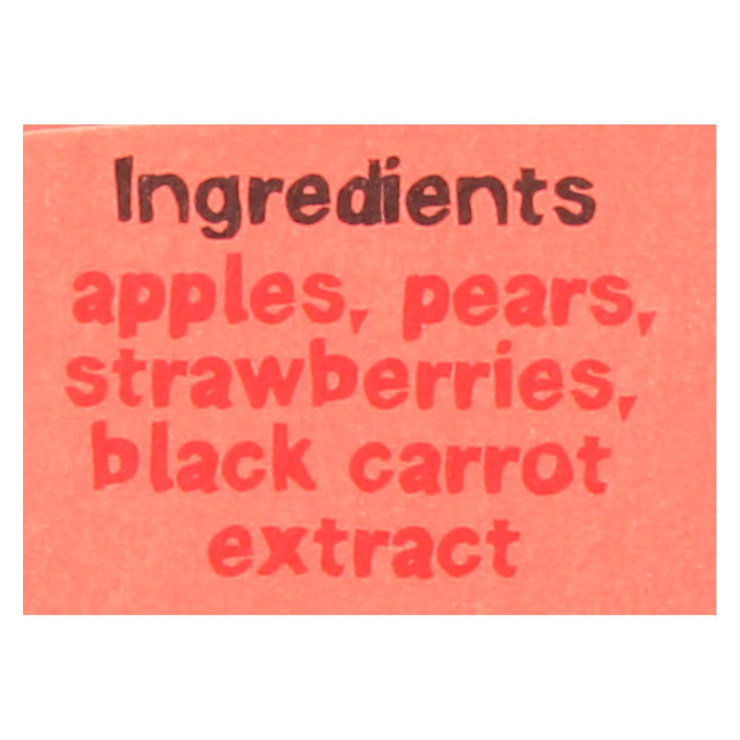 Bear Real Fruit Yoyos - Strawberry - Case Of 6 - 3.5 Oz. - Maras Green