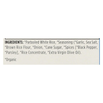 Lundberg Family Farms - Rice And Seasoning Mix - White Rice Pilaf - Case Of 6 - 5.50 Oz. - Maras Green