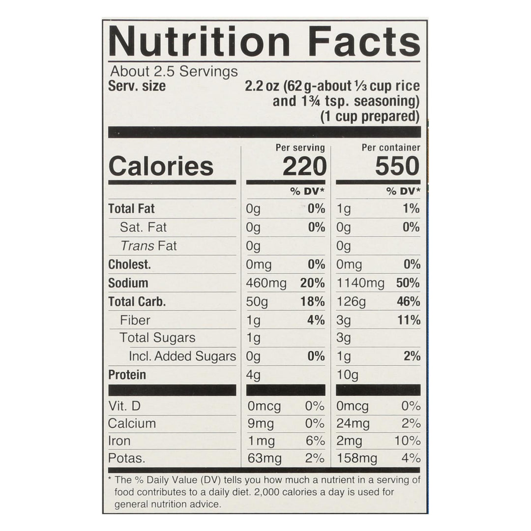 Lundberg Family Farms - Rice And Seasoning Mix - White Rice Pilaf - Case Of 6 - 5.50 Oz. - Maras Green