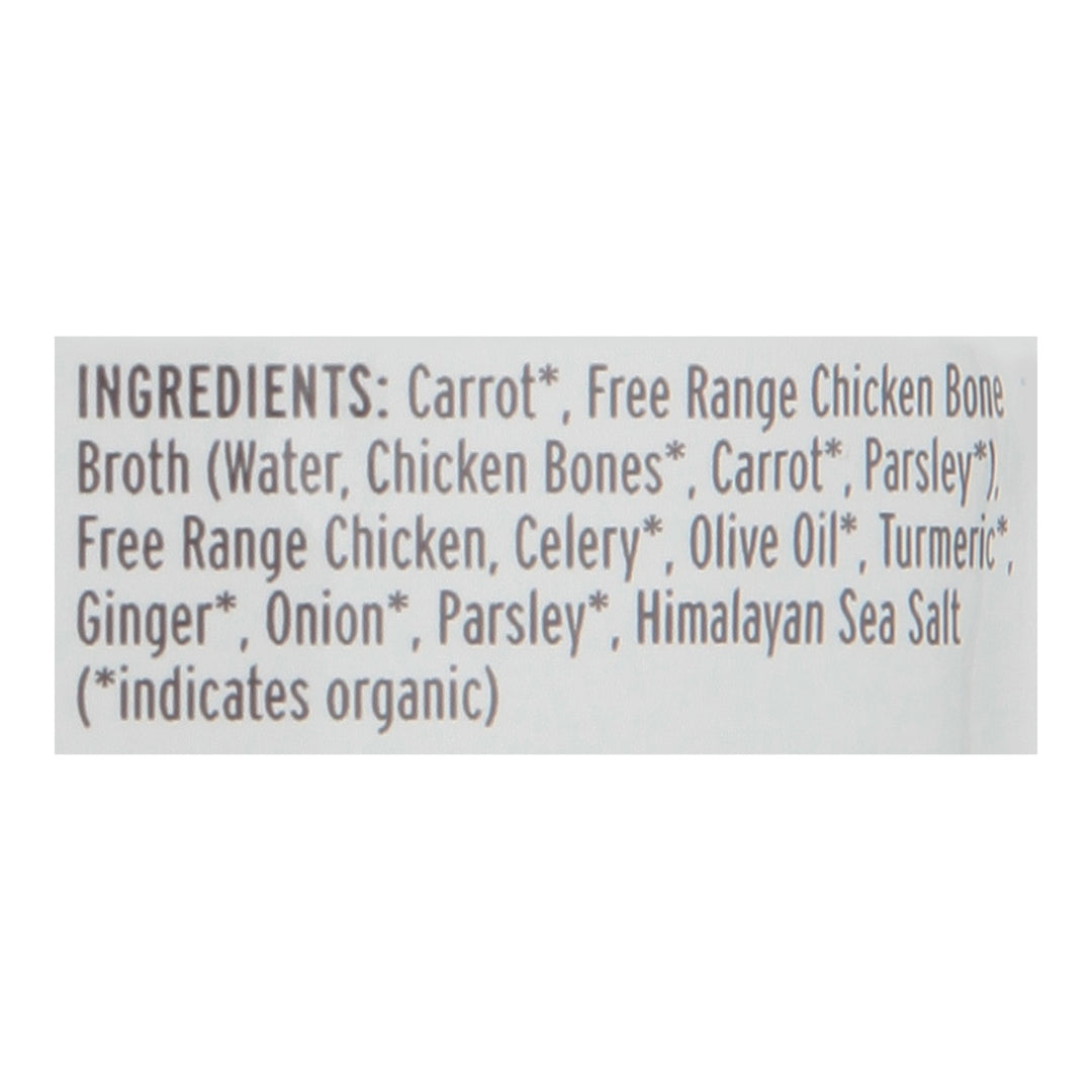 Serenity Kids - Pouch Trmrc Chicken Bne Brth - Case Of 6 - 3.5 Oz - Maras Green