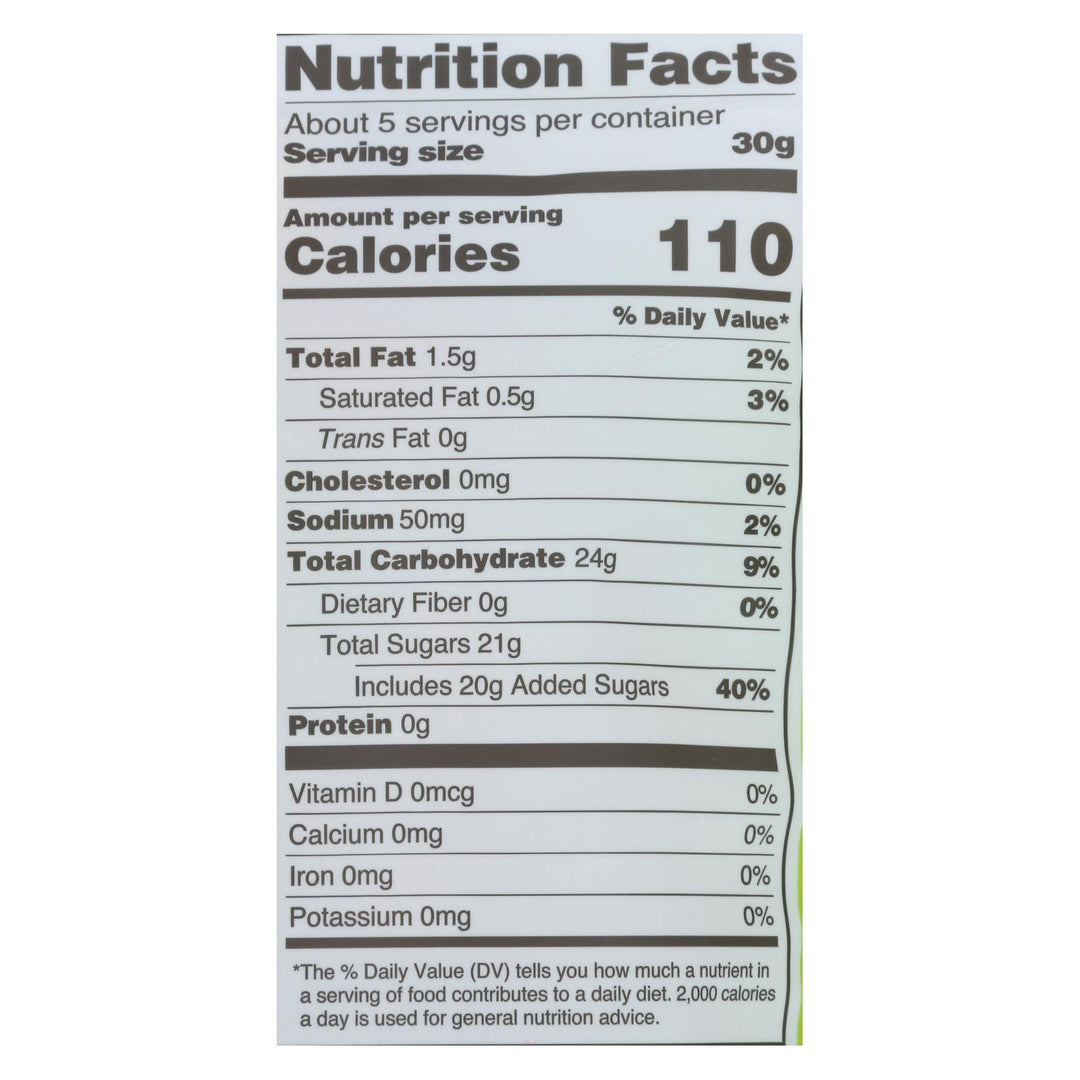 Yumearth - Candy Bites Sour Gigls - Case Of 6 - 5 Oz - Maras Green