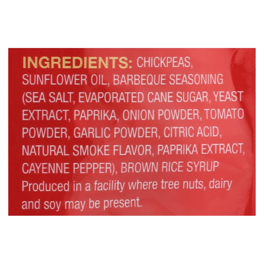 Biena Chickpea Snacks - Barbeque - Case Of 8 - 5 Oz. - Maras Green