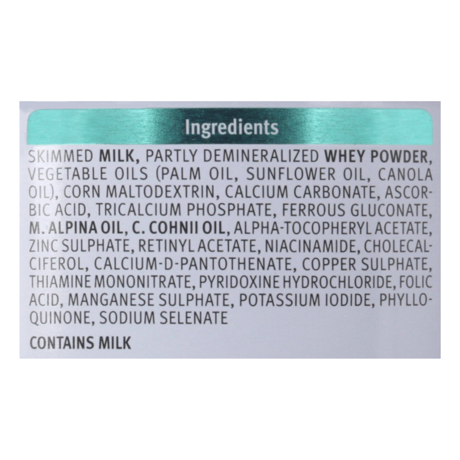 Holle - Toddler Drink Cow Milk A2 - Case Of 6-28.2 Fz - Maras Green