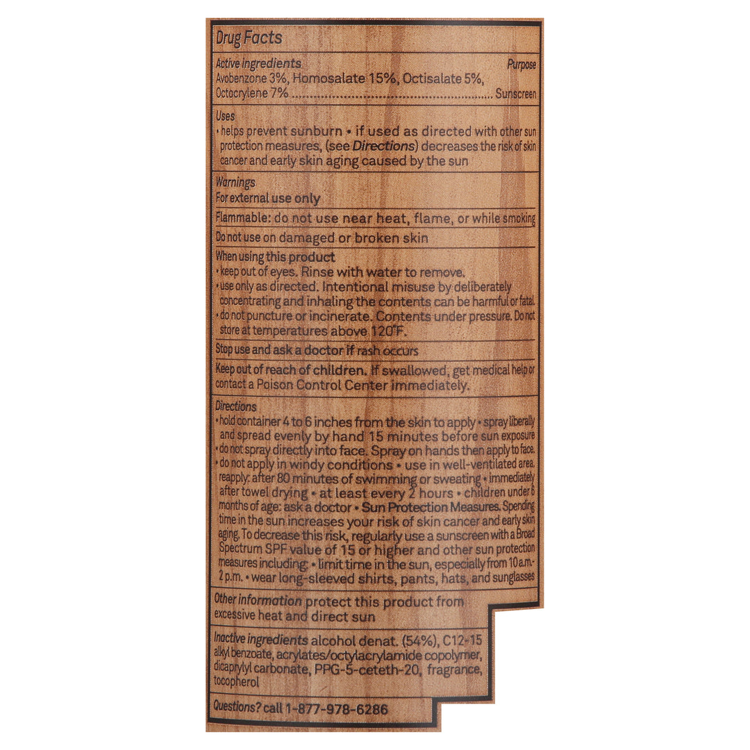 Sun Bum - Snscrn Spray Original Spf 50 - 1 Each - 6 Oz - Maras Green