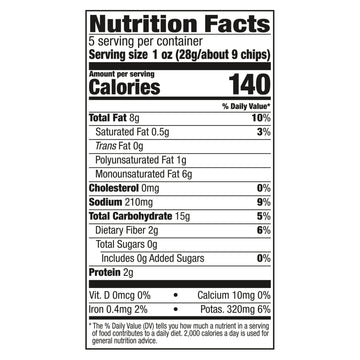 Kettle Brand - Krinkle Truff Sea Salt Chip - Case Of 15 - 5 Oz - Maras Green
